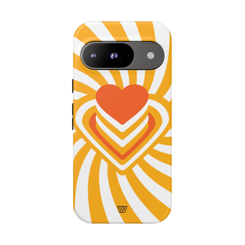 HEART RAY STACK | Tough Phone Case