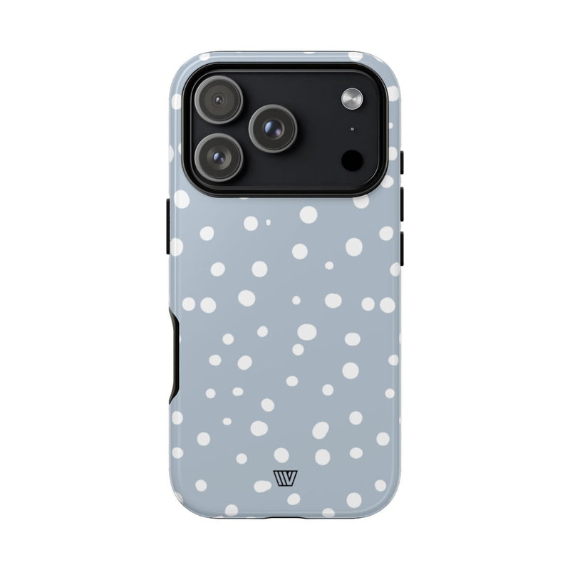 BLUE HAZE DOTS | Tough Phone Case