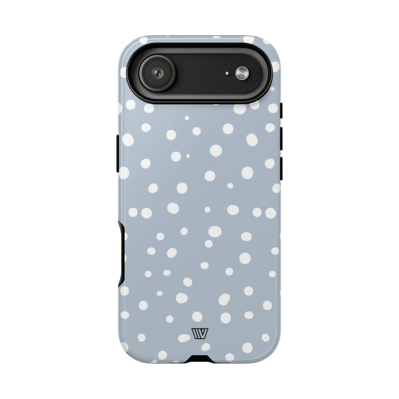 BLUE HAZE DOTS | Tough Phone Case