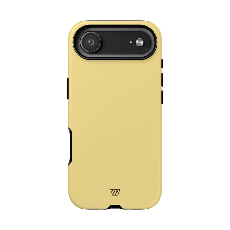 MUTED YELLOW SOLID | Tough Phone Case