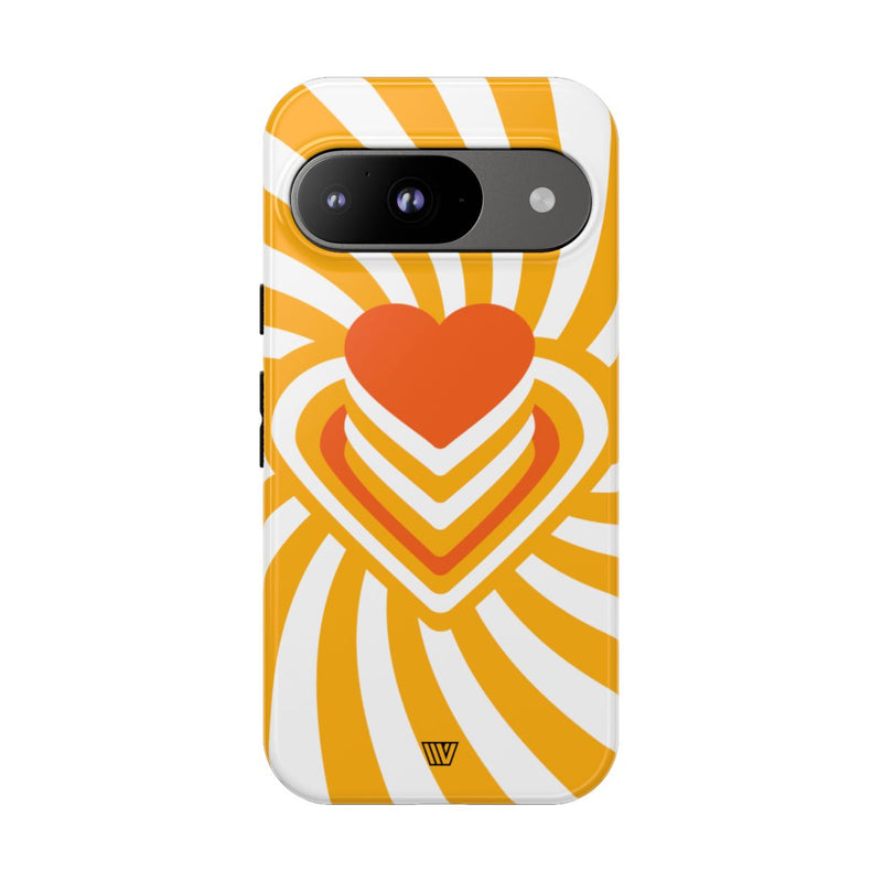 HEART RAY STACK | Tough Phone Case