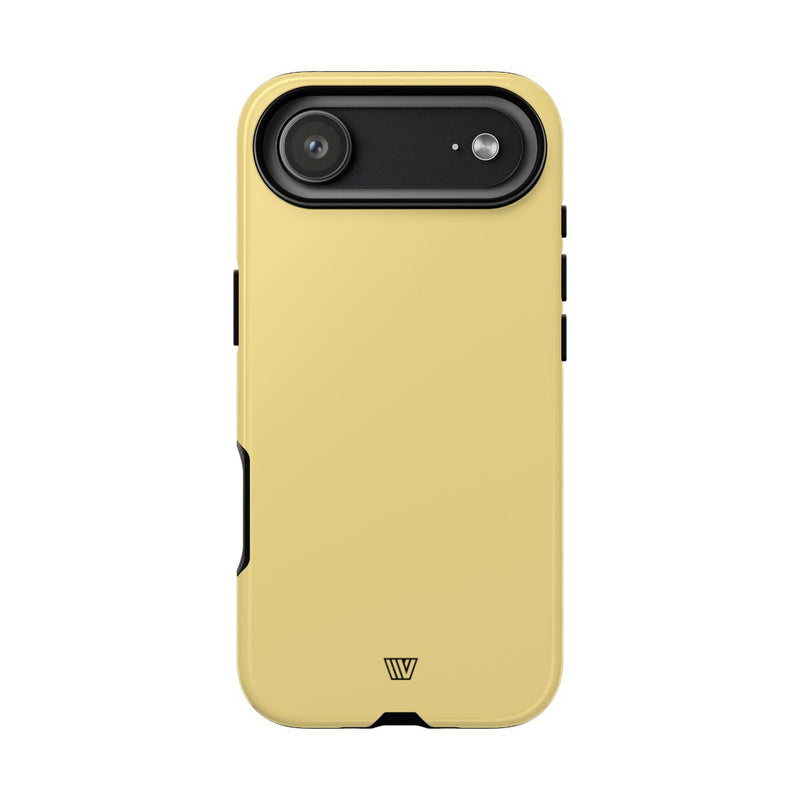 MUTED YELLOW SOLID | Tough Phone Case