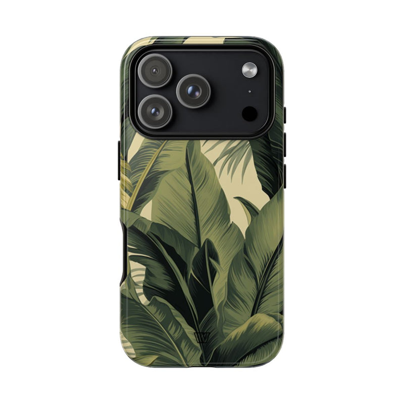 TROPICAL LEAVES | Tough Phone Case