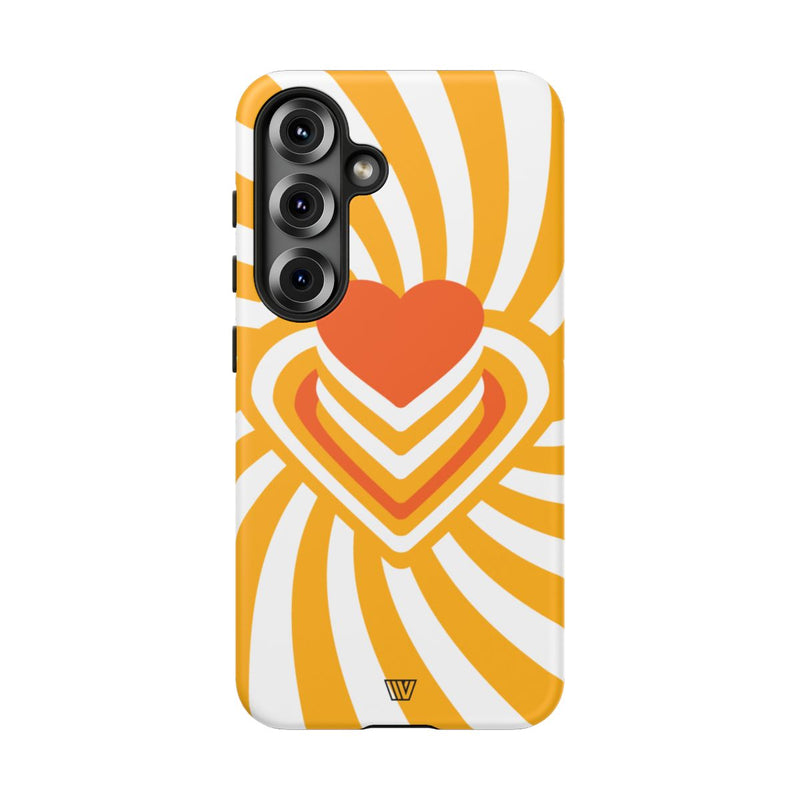 HEART RAY STACK | Tough Phone Case