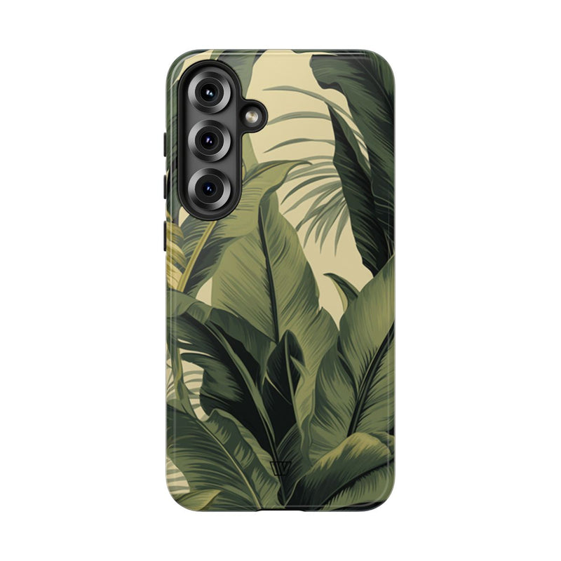 TROPICAL LEAVES | Tough Phone Case