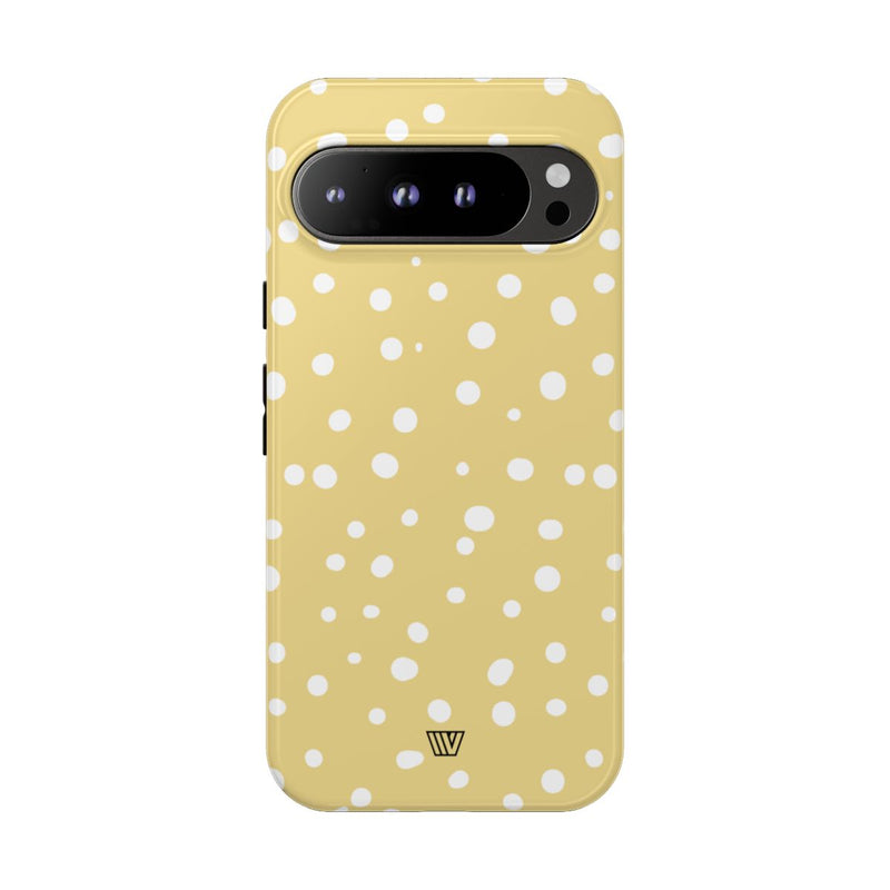 MUTED YELLOW DOTS | Tough Phone Case