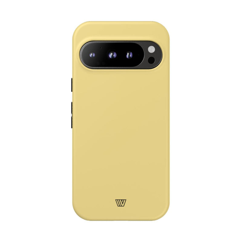 MUTED YELLOW SOLID | Tough Phone Case