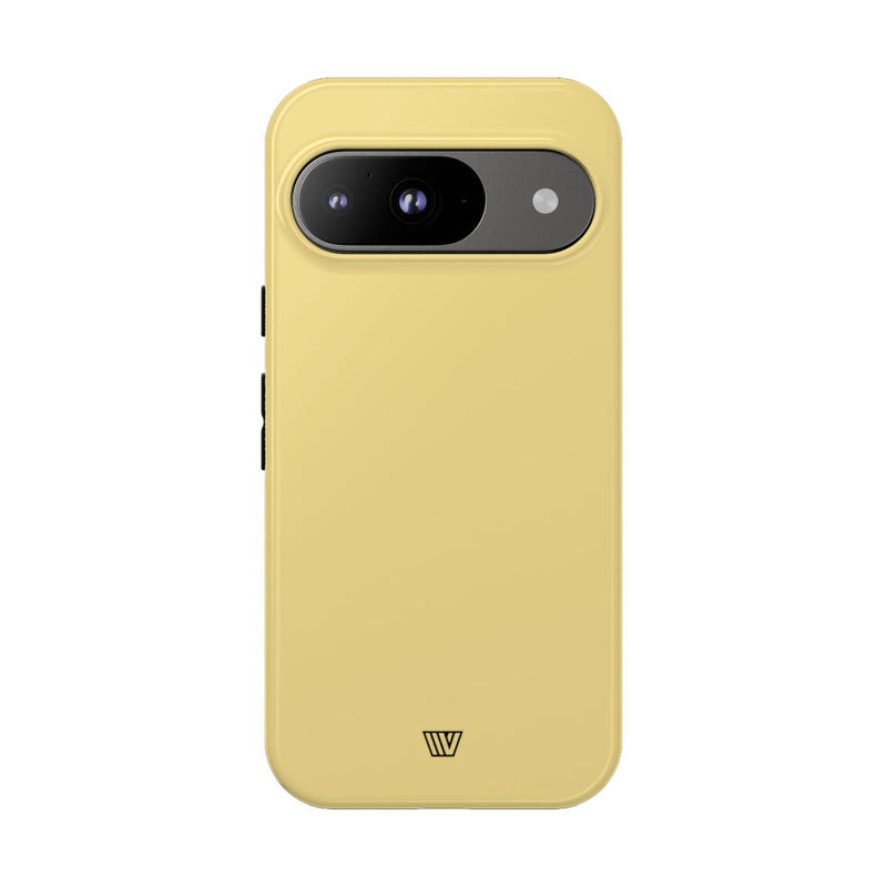 MUTED YELLOW SOLID | Tough Phone Case