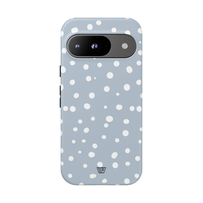 BLUE HAZE DOTS | Tough Phone Case