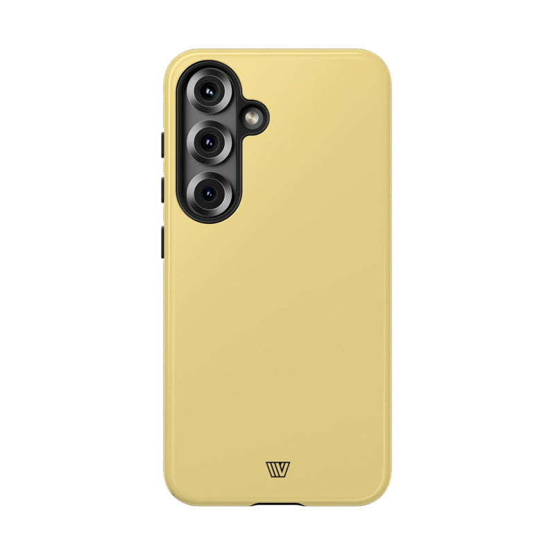 MUTED YELLOW SOLID | Tough Phone Case