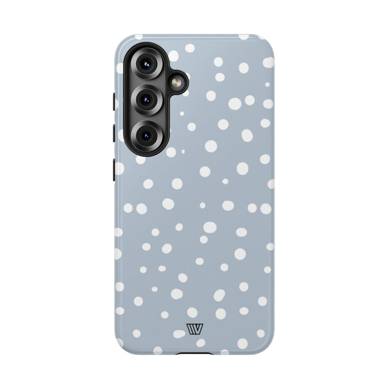 BLUE HAZE DOTS | Tough Phone Case