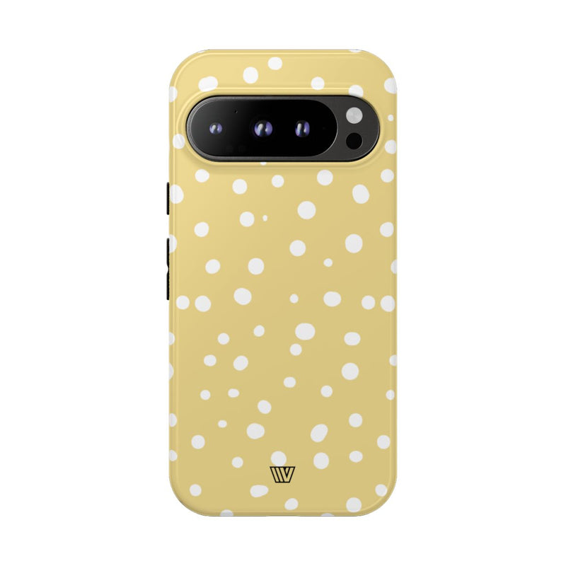 MUTED YELLOW DOTS | Tough Phone Case