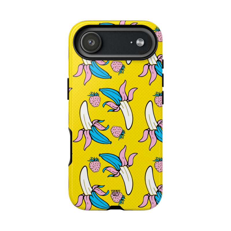 BANANA BERRY BLISS | Tough Phone Case