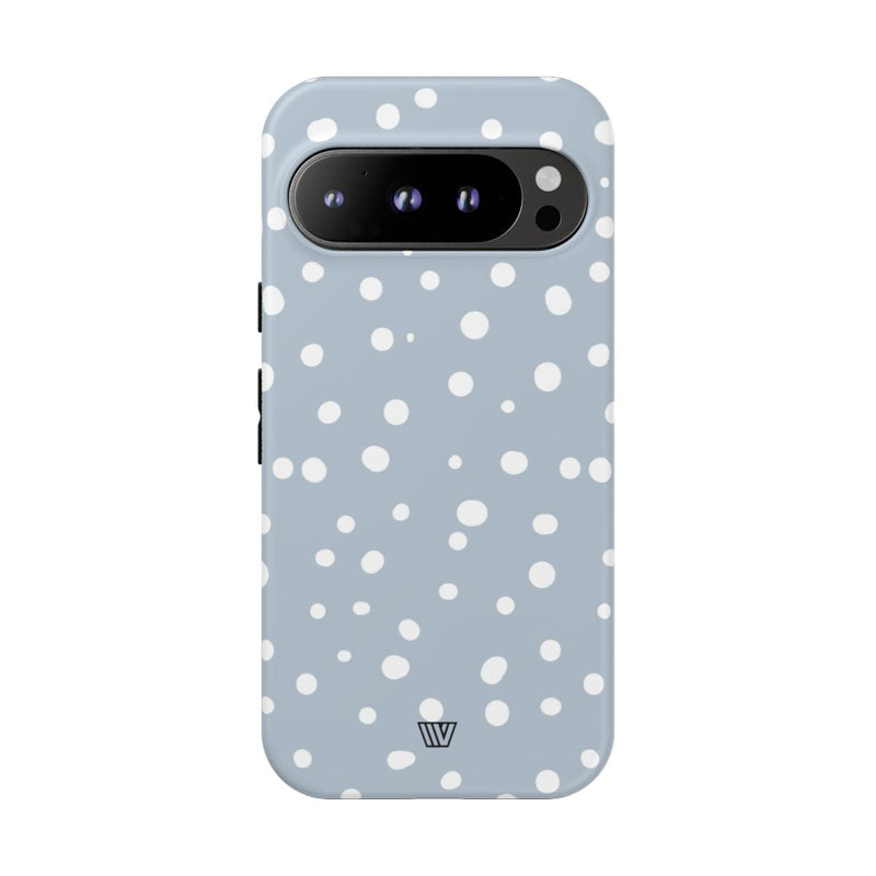 BLUE HAZE DOTS | Tough Phone Case