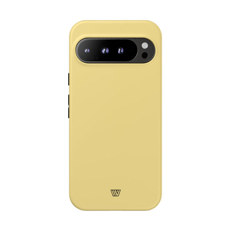 MUTED YELLOW SOLID | Tough Phone Case