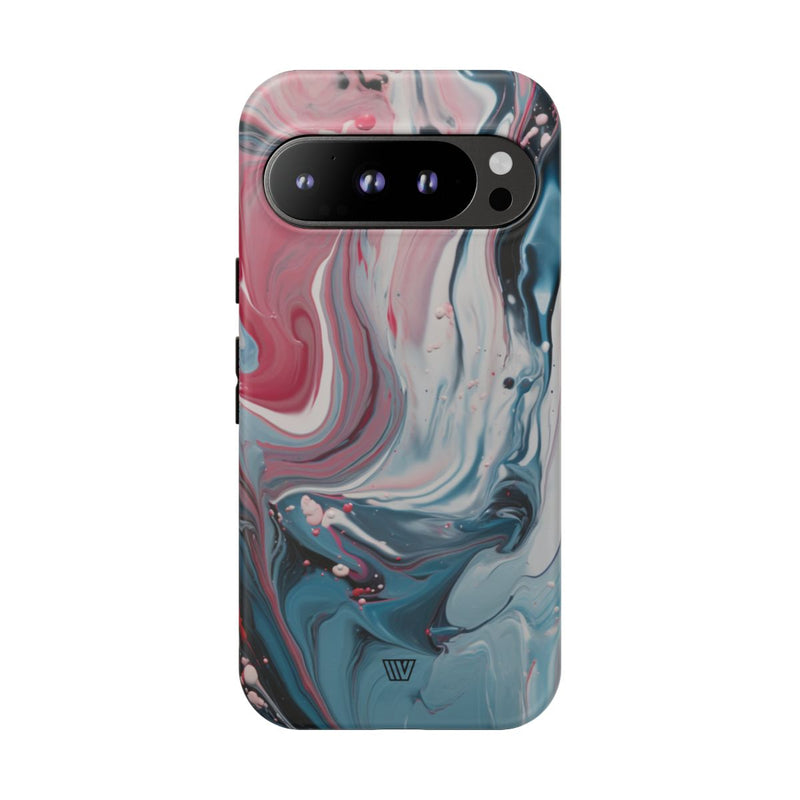 BLUE PASTEL SWIRL | Tough Phone Case