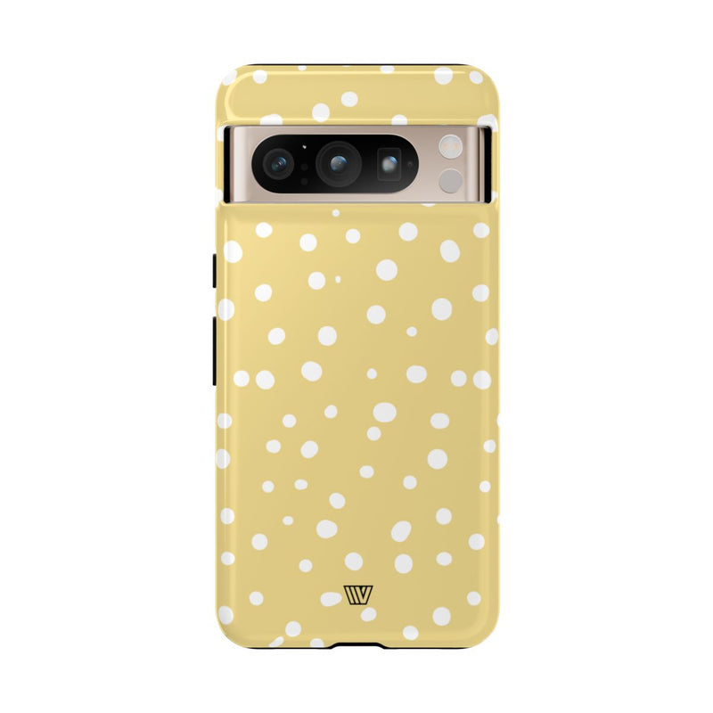 MUTED YELLOW DOTS | Tough Phone Case