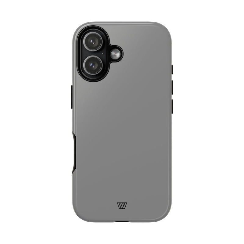 SOLID GRAY | Tough Phone Case