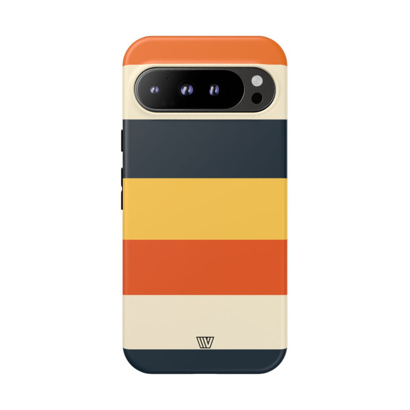 BEACH SUNSET STRIPES | Tough Phone Case