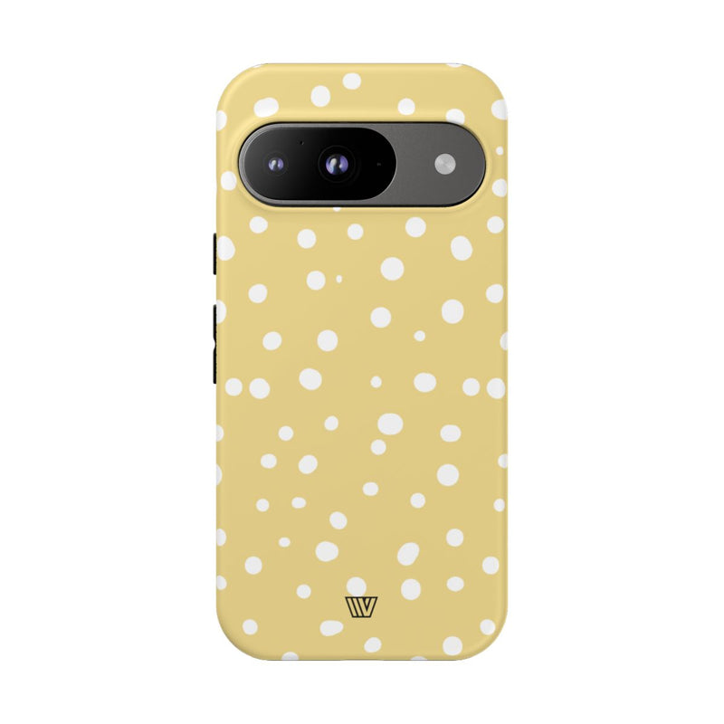 MUTED YELLOW DOTS | Tough Phone Case