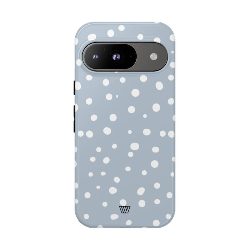 BLUE HAZE DOTS | Tough Phone Case