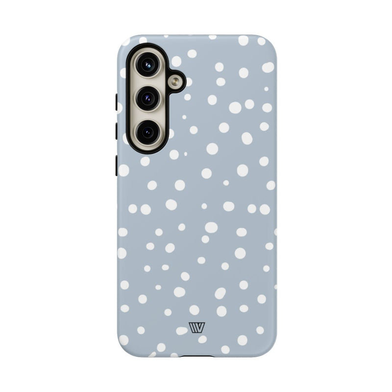 BLUE HAZE DOTS | Tough Phone Case