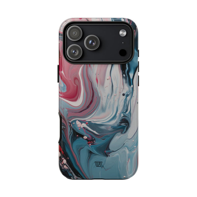 BLUE PASTEL SWIRL | Tough Phone Case