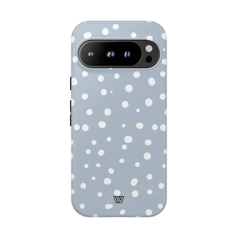 BLUE HAZE DOTS | Tough Phone Case