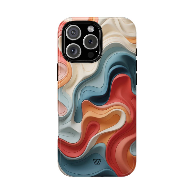 3D COLORFUL CLAY | Tough Phone Case