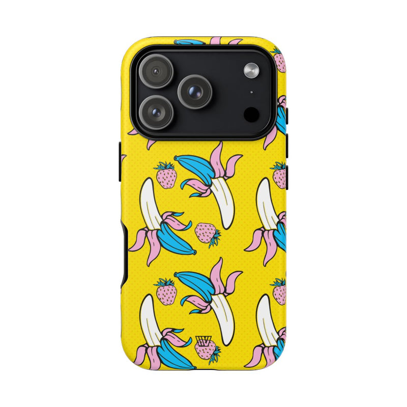 BANANA BERRY BLISS | Tough Phone Case