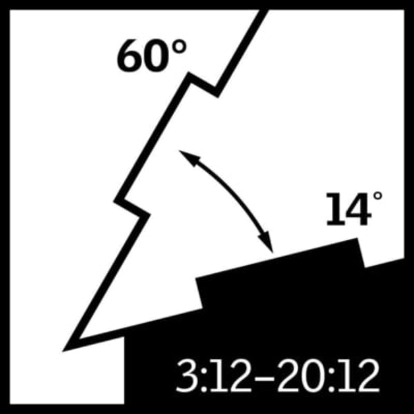 VELUX Pitched Rigid Sun Tunnel® Skylight, Acrylic Dome, Solar Night Light