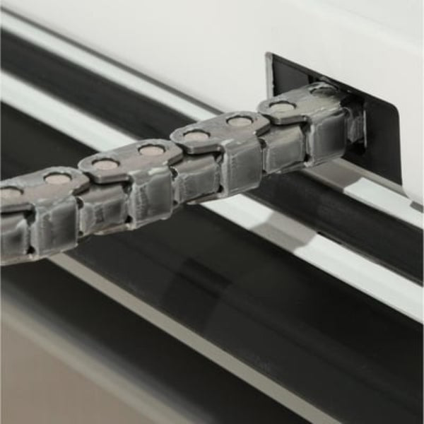 VELUX Solar Powered Venting Deck Mount Skylight - White Solar Powered Shade