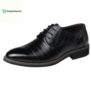 Men’S Dress Shoes Oxfords Uniform Business Lace up Formal Soft Classic Wedding Shoes(Black,10.5)
