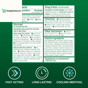 Roll on Pain Relief for Knee, Neck, Hip, Joint, Shoulder, & Simple Backache, Arthritis Pain Reliever, Sore Muscle Relief, Roll on Menthol Gel 3 Fl Oz (Pack of 3)