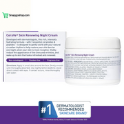 Skin Renewing Night Cream, Niacinamide, Peptide Complex, and Hyaluronic Acid Moisturizer for Face, 1.7 Ounce, Packaging May Vary