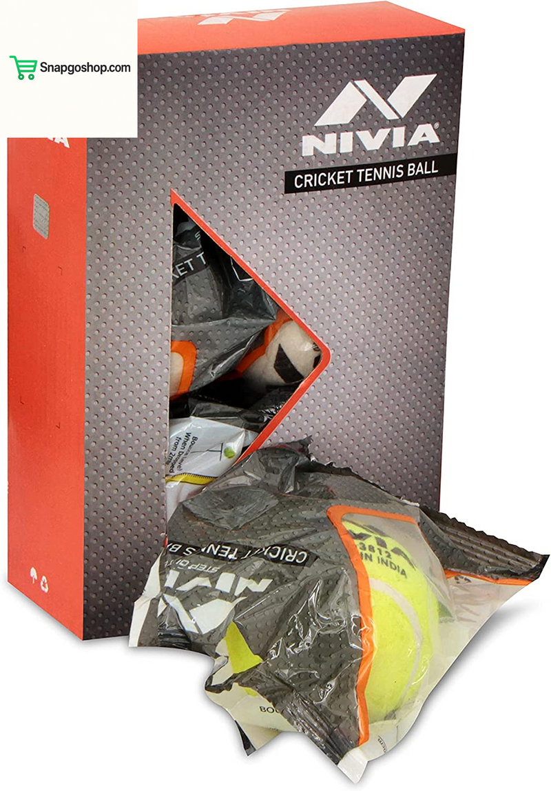 Heavy Tennis Ball Cricket Ball (Pack of 12)