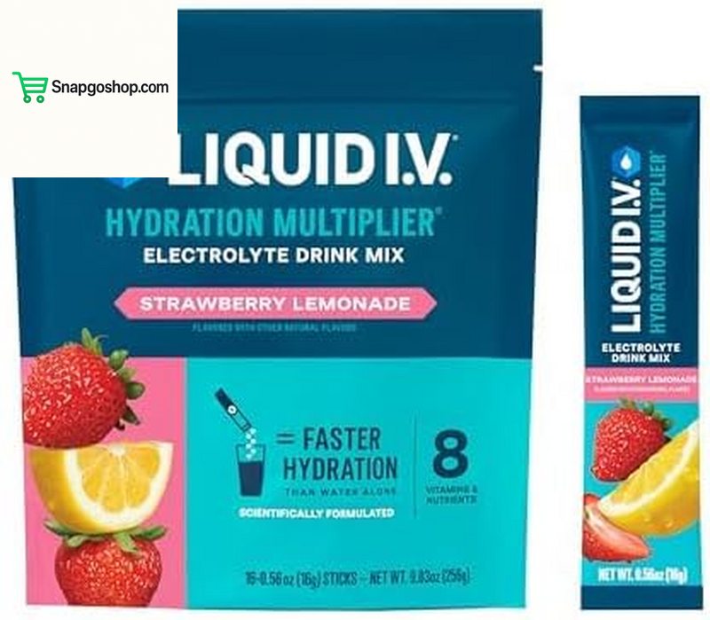 ® Hydration Multiplier - Lemon Lime | Electrolyte Powder Drink Mix | 1 Pack (16 Servings)