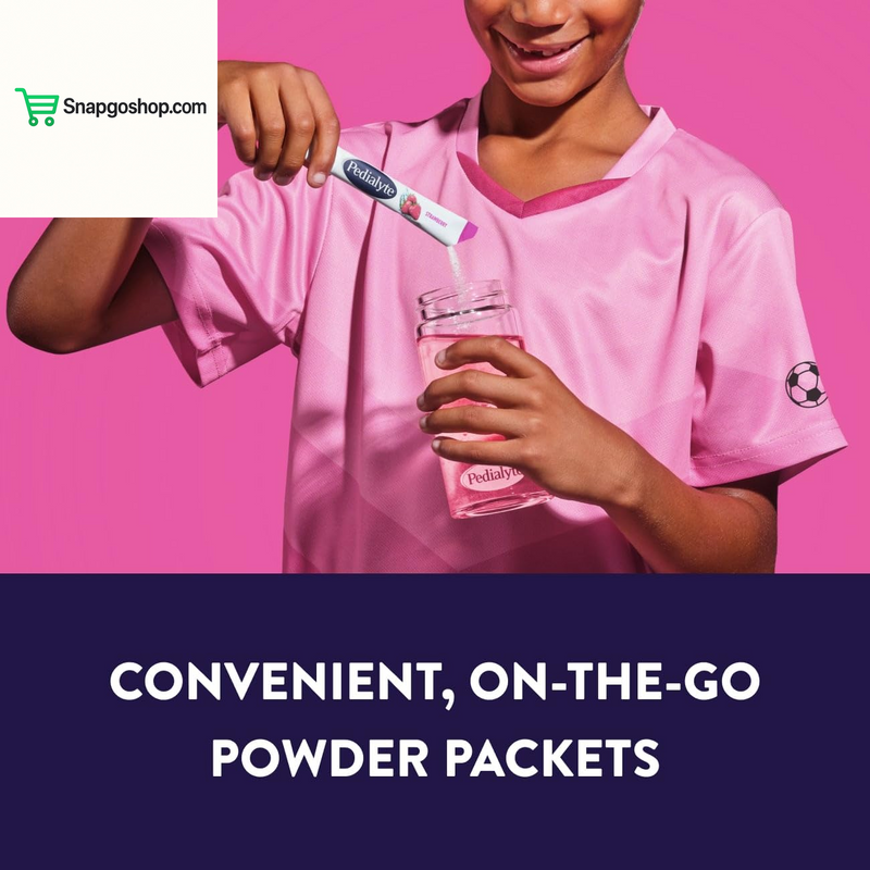 Electrolyte Powder | Hydration Drink for Kids & Adults | Variety Pack: Grape, Strawberry Lemonade, and Orange, 8 Powder Packets