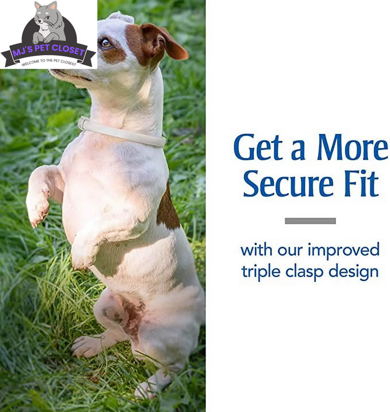 Ultimate Flea & Tick Protection Collar for Dogs - One Size Fits All, Lasts 6 Months