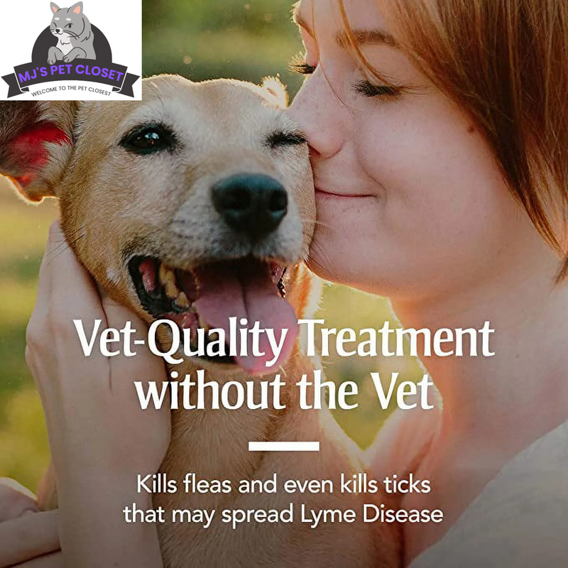 Ultimate Flea & Tick Protection Collar for Dogs - One Size Fits All, Lasts 6 Months