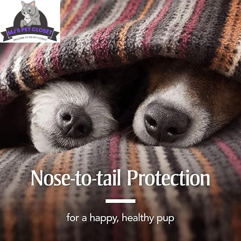 Ultimate Flea & Tick Protection Collar for Dogs - One Size Fits All, Lasts 6 Months