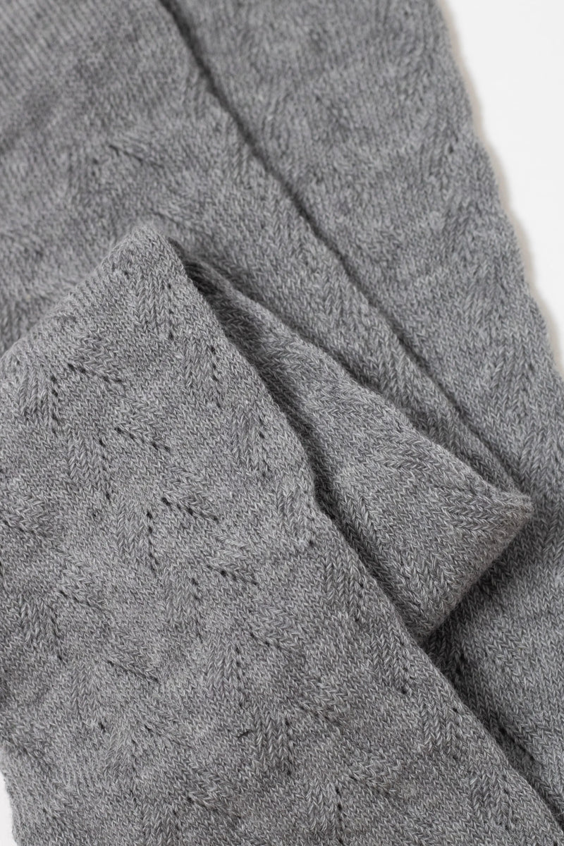 Cotton Knee Highs Conte Classic 010 - Cotton Blend and Knitted Pattern