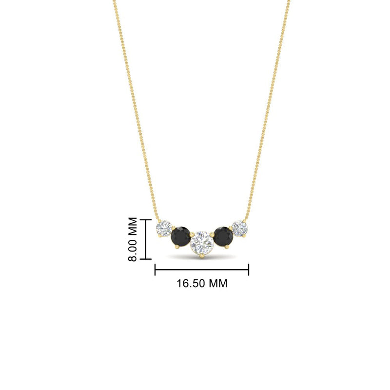 0.75 Carat Graduating Round Diamond Pendant