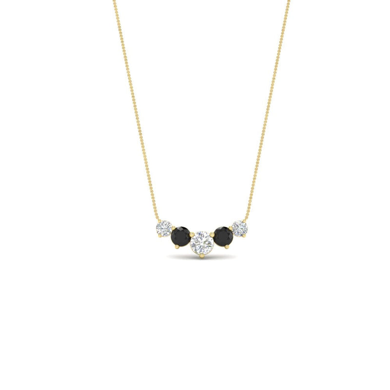 0.75 Carat Graduating Round Diamond Pendant