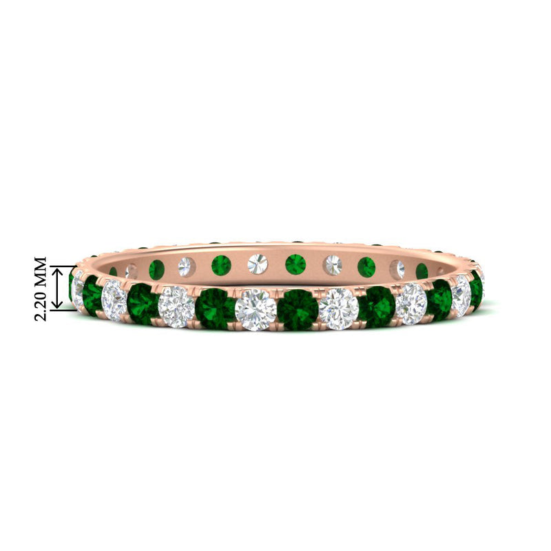 0.75 Ct. Round Eternity Wedding Band