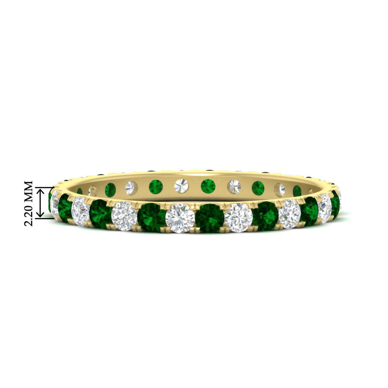 0.75 Ct. Round Eternity Wedding Band