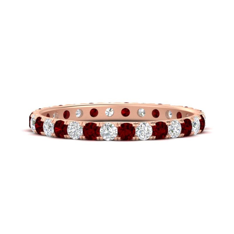 0.75 Ct. Round Eternity Wedding Band