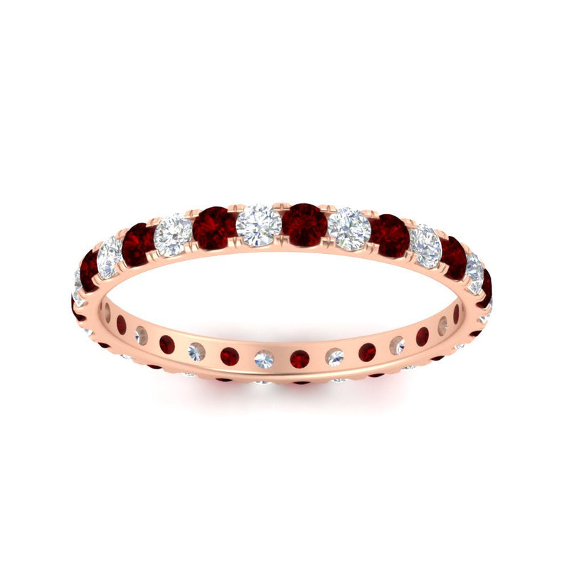 0.75 Ct. Round Eternity Wedding Band