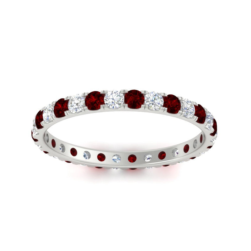 0.75 Ct. Round Eternity Wedding Band