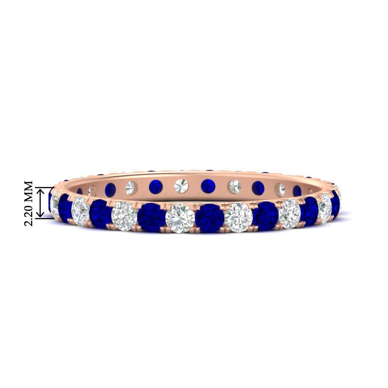 0.75 Ct. Round Eternity Wedding Band